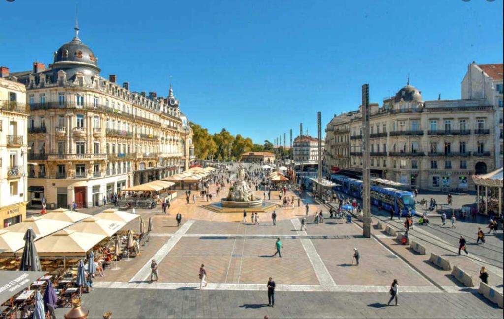 מונפלייה Appartement T3 Sur L'Esplanade De L'Europe מראה חיצוני תמונה